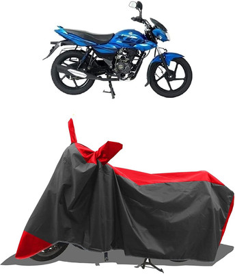 KEDIT Two Wheeler Cover for Bajaj(XCD 125cc, Red)