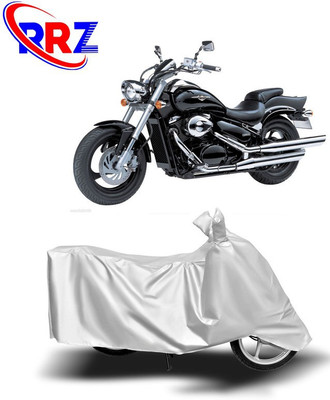 RRZ Waterproof Two Wheeler Cover for Suzuki(Intruder M800, White)