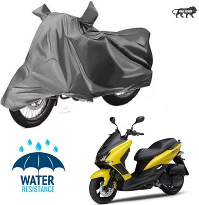JSJINSIL Waterproof Two Wheeler Cover for Yamaha(Majesty S 155 maxi, Grey)