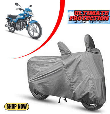 PAGORA Waterproof Two Wheeler Cover for Hero(HF Deluxe, Grey)