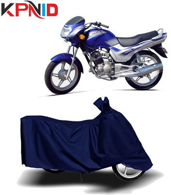 DeepShakshi AUTOMOTIVE Waterproof Two Wheeler Cover for TVS(Victor GLX, Blue)