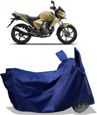 Amexride Two Wheeler Cover for Honda(Unicorn Dazzler, Blue)