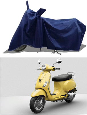 Mdstar Waterproof Two Wheeler Cover for Vespa(Vespa VXL 125, Blue)