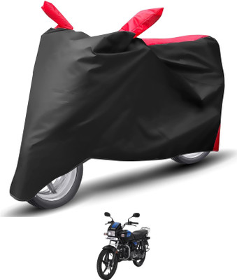 Caronix Waterproof Two Wheeler Cover for Hero(Splendor Plus, Red)