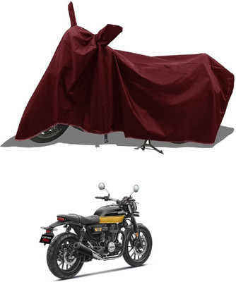 DeepShakshi AUTOMOTIVE Waterproof Two Wheeler Cover for Honda(CB350RS, Maroon)