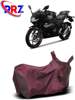 RRZ Waterproof Two Wheeler Cover for Suzuki(Gixxer SF, Maroon)
