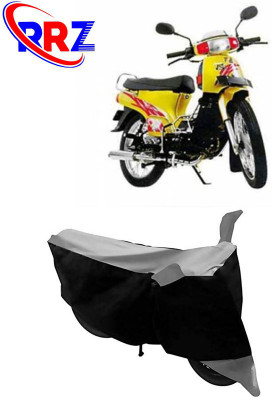 RRZ Waterproof Two Wheeler Cover for Kinetic(K4, Black, Grey)
