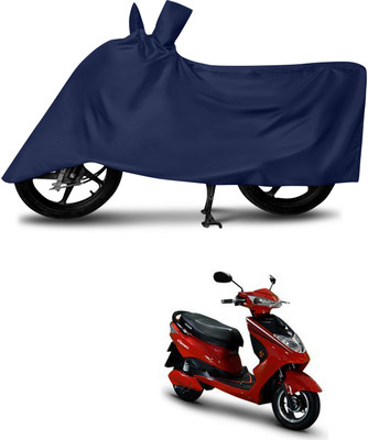 MMSSTAR Waterproof Two Wheeler Cover for Okinawa(Ridge, Blue)