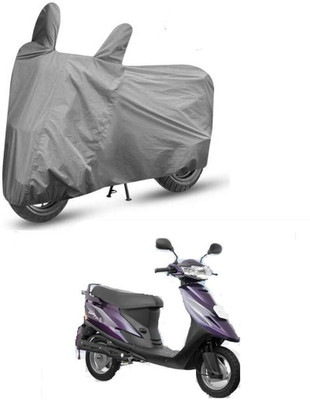 HYBRIDS COLLECTION Two Wheeler Cover for TVS(Teenz, Grey)