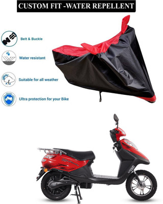 CODOKI Waterproof Two Wheeler Cover for Hero(Electric Flash BS6, Red)