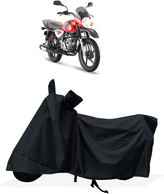 Tricway Two Wheeler Cover for Bajaj(Boxer BM 150, Black)