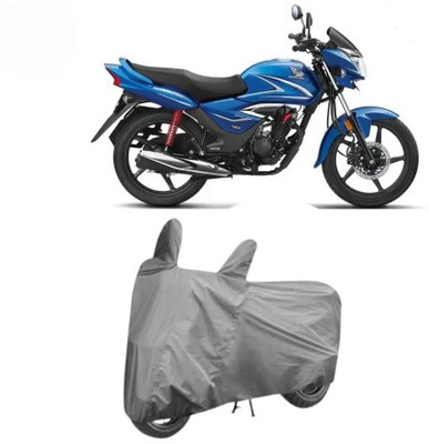 Tritika Waterproof Two Wheeler Cover for Honda(Shine, Grey)