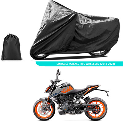 CODOKI Two Wheeler Cover for KTM(200 Duke BS6, Black)