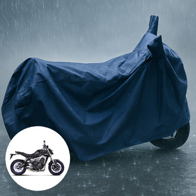PAGORA Waterproof Two Wheeler Cover for Yamaha(MT-09, Blue, Blue)
