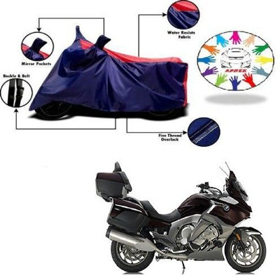 DeepShakshi AUTOMOTIVE Waterproof Two Wheeler Cover for BMW(K 1600, Blue, Red)