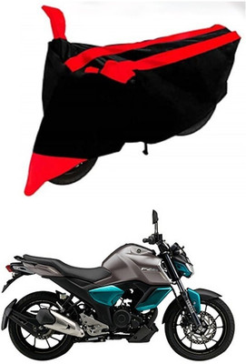 DeepShakshi AUTOMOTIVE Waterproof Two Wheeler Cover for Yamaha(FZ S V3, Red, Black)