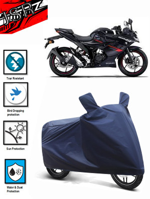 FRONCH Waterproof Two Wheeler Cover for Suzuki(Gixxer, Blue)