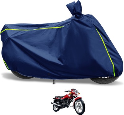 Euro Care Waterproof Two Wheeler Cover for TVS(Star Sport, Blue)