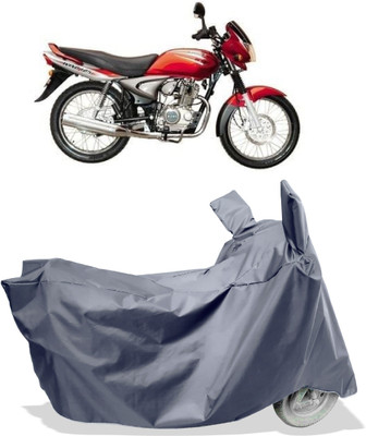 Amexride Two Wheeler Cover for Bajaj(Wind 125, Grey)