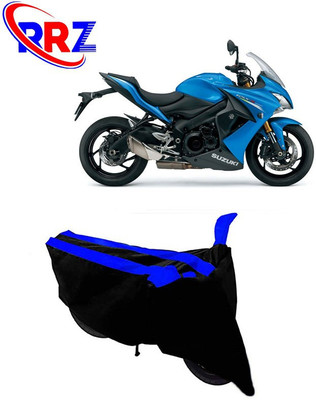 RRZ Waterproof Two Wheeler Cover for Suzuki(GSX S1000, Black, Blue)