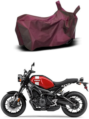 Mdstar Waterproof Two Wheeler Cover for Yamaha(XSR155, Maroon)