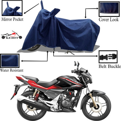 KEDIT Two Wheeler Cover for Hero(Xtreme, Blue)