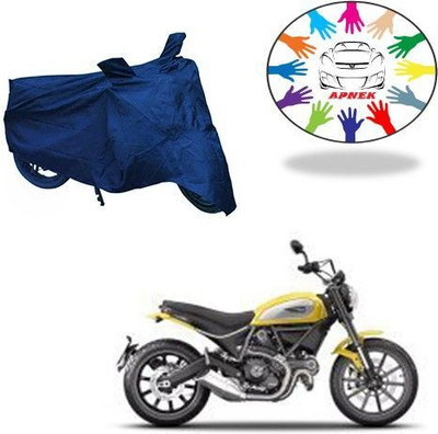 DeepShakshi AUTOMOTIVE Waterproof Two Wheeler Cover for Ducati(Scrambler, Blue)