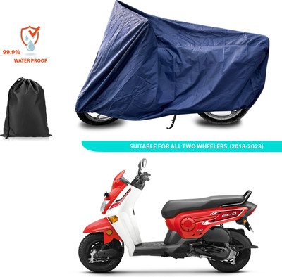 CODOKI Waterproof Two Wheeler Cover for Honda(Cliq, Blue)
