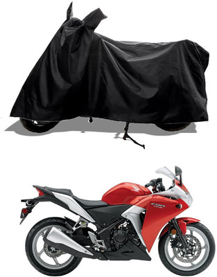 GROFATIK Two Wheeler Cover for Honda(CBR300R BS6, Black)
