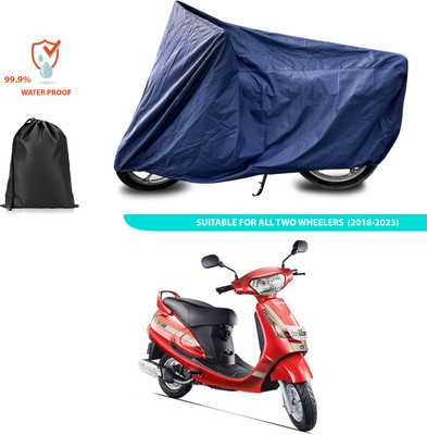 CODOKI Waterproof Two Wheeler Cover for Mahindra(Duro DZ, Blue)