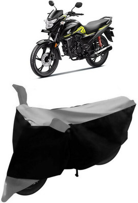 NEXTON Waterproof Two Wheeler Cover for Honda(SP 125, Black, Grey)