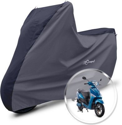 Neodrift Two Wheeler Cover for Hero(Electric Optima, Black, Grey)