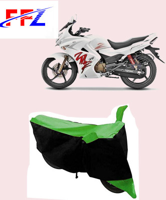 FFZ Two Wheeler Cover for Hero(Karizma ZMR, Black, Green)