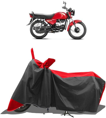 KEDIT Two Wheeler Cover for Universal For Bike(HF Dawn, Red, Black)