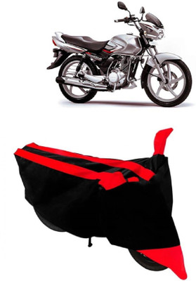 Mdstar Waterproof Two Wheeler Cover for Suzuki(Zeus, Red)