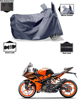 CODOKI Waterproof Two Wheeler Cover for KTM(RC 200 BS6, Grey)