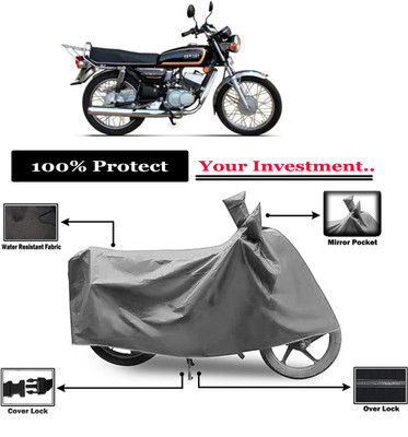 Amexride Two Wheeler Cover for Yamaha(RX135, Grey)