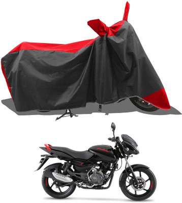 KEDIT Two Wheeler Cover for Bajaj(Pulsar 150 DTS-i, Red)
