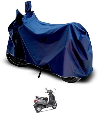 DeepShakshi AUTOMOTIVE Two Wheeler Cover for Honda(Activa 4G, Blue)