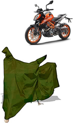 Amexride Two Wheeler Cover for KTM(Duke 390 ABS, Maroon)
