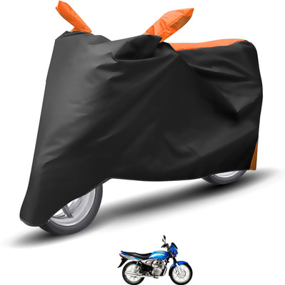 Caronix Waterproof Two Wheeler Cover for Bajaj(Wind 125, Orange)