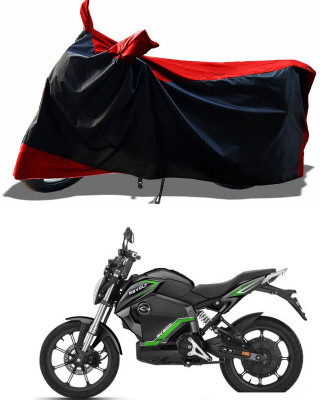 AESTRYD Two Wheeler Cover for Revolt(RV 300, Red)