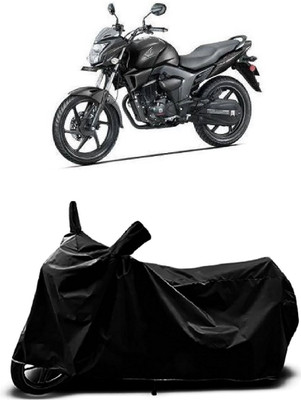 MMSSTAR Waterproof Two Wheeler Cover for Honda(CB Trigger, Black)