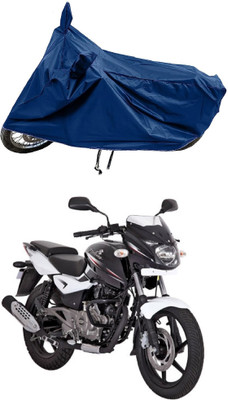 SPECTUS Two Wheeler Cover for Bajaj(Pulsar 180 DTS-i, Blue)