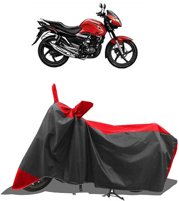 AASHTIK MART Two Wheeler Cover for Suzuki(GS, Red)