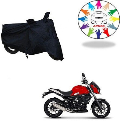 DeepShakshi AUTOMOTIVE Waterproof Two Wheeler Cover for Yamaha(FZ16, Black)
