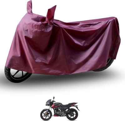 KEDIT Two Wheeler Cover for Bajaj(Pulsar 180 BS6, Maroon)