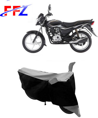 FFZ Waterproof Two Wheeler Cover for Bajaj(ComforTec, Black, Grey)