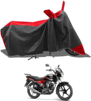 KEDIT Two Wheeler Cover for Yamaha(YBR 110, Red)