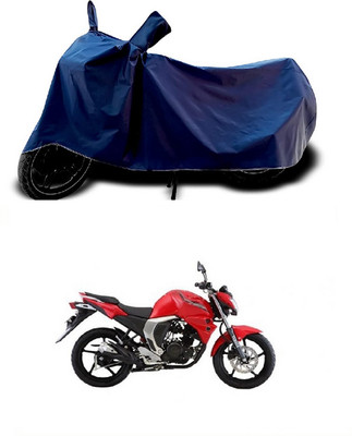 NIRUJI TRADERS Waterproof Two Wheeler Cover for Yamaha(FZ FI, Blue)